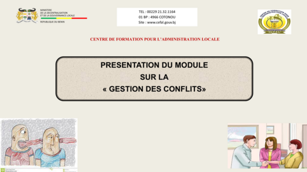 Maires, SE et DAAF des mairies formés sur la gestion des conflits